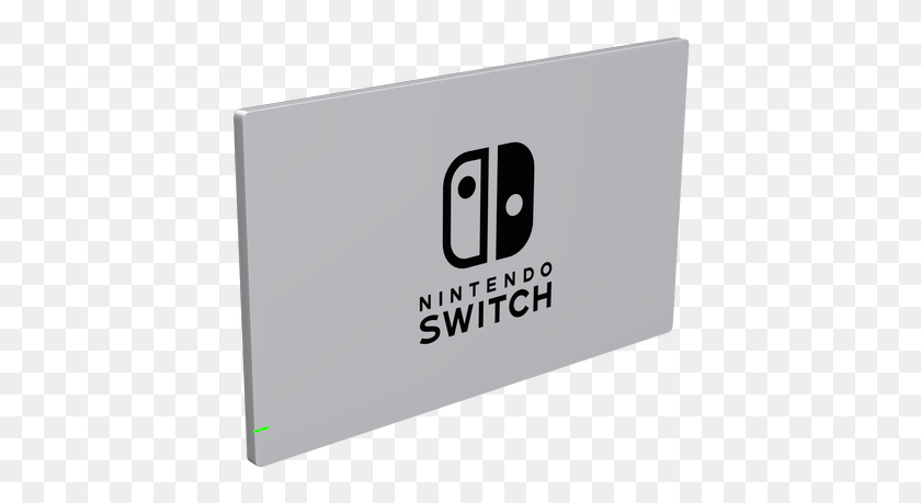 422x399 Nintendo Switch Dock Painted Dlb99j1rm9bvr Sign, Text, Electronics, Symbol HD PNG Download