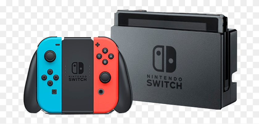 698x341 Nintendo Switch Game Database Nintendo Wire Nintendo Switch Neon Transparent, Electronics, Tape Player, Screen HD PNG Download