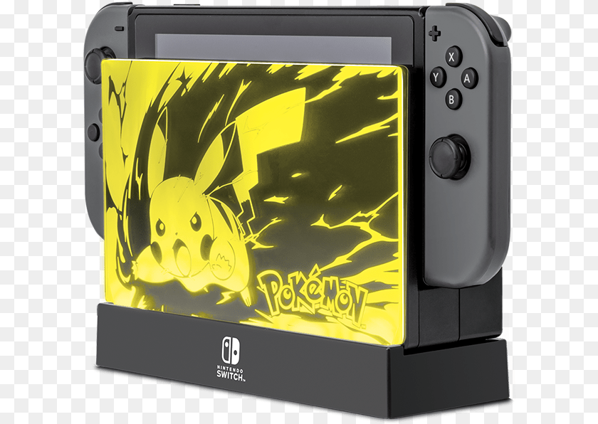 610x596 Nintendo Switch Light Up Dock Shield Pokemon Light Up Dock Shield Switch, Computer Hardware, Electronics, Hardware, Screen PNG