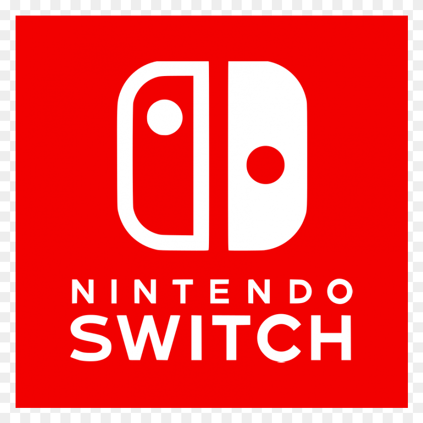 851x851 Логотип Nintendo Switch 01 Круг, Текст, Кости, Игра Hd Png Скачать