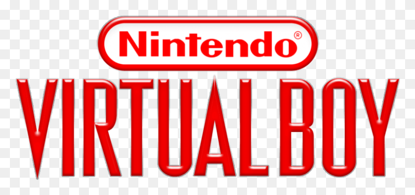 801x345 Descargar Png Nintendo Virtual Boy Roms Nintendo Virtual Boy Logo, Word, Texto, Símbolo Hd Png