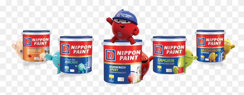 1916x661 Nippon Paint Product Nippon Paints Logo, Tin, Can, Food HD PNG Download
