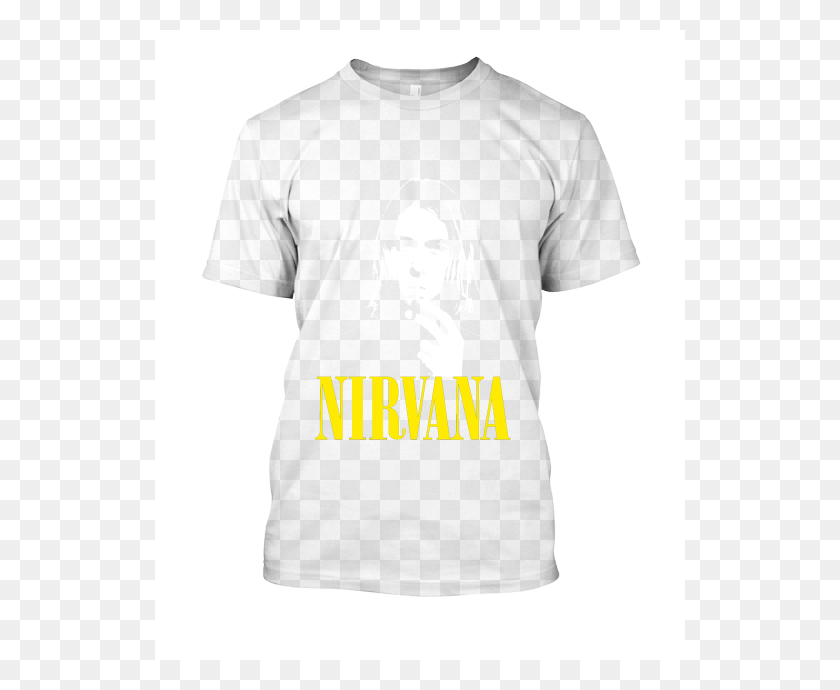 530x630 Nirvana Logo Amp Kurt Cobain Mashrafe Bin Mortaza T Shirt, Clothing, Apparel, T-shirt HD PNG Download