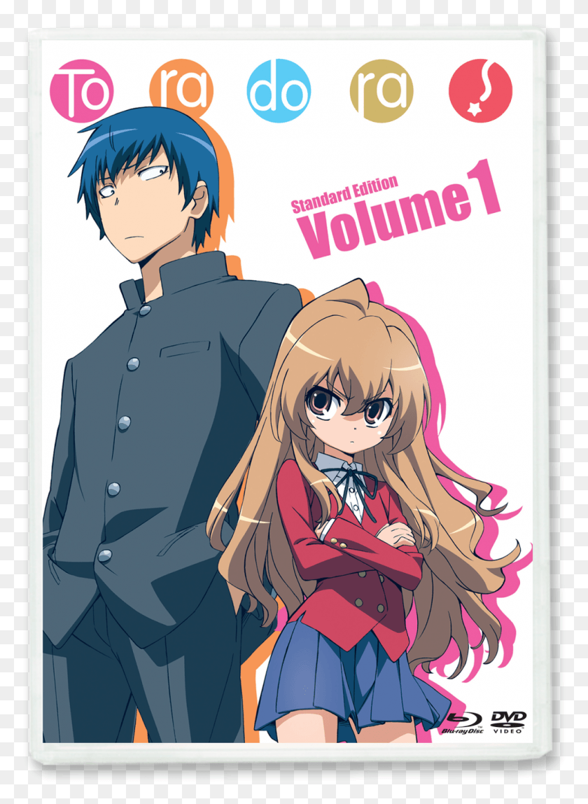 1024x1429 Descargar Png Nis Anuncia Su Primer Lanzamiento Doblado Toradora Anime Dvd, Comics, Libro, Manga Hd Png