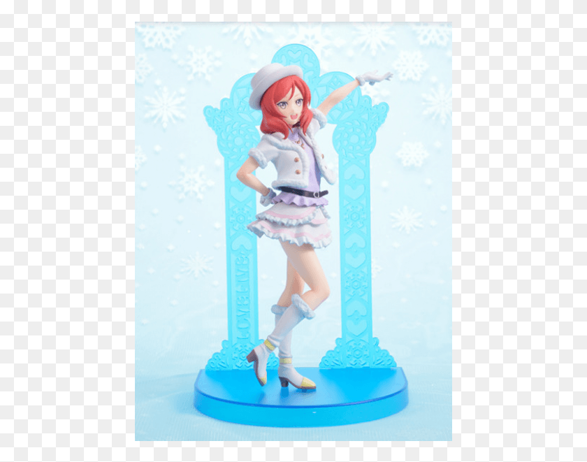 455x601 Nishikino Maki Spm Figure Snow Halation Love Live School Maki Snow Halation, Doll, Toy, Barbie HD PNG Download