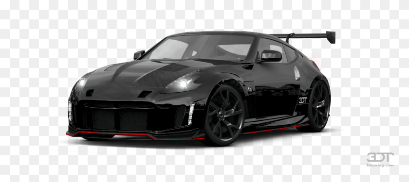 979x396 Nissan 370z Coupe 2015 Tuning Nissan 370z With Spoiler, Car, Vehicle, Transportation HD PNG Download