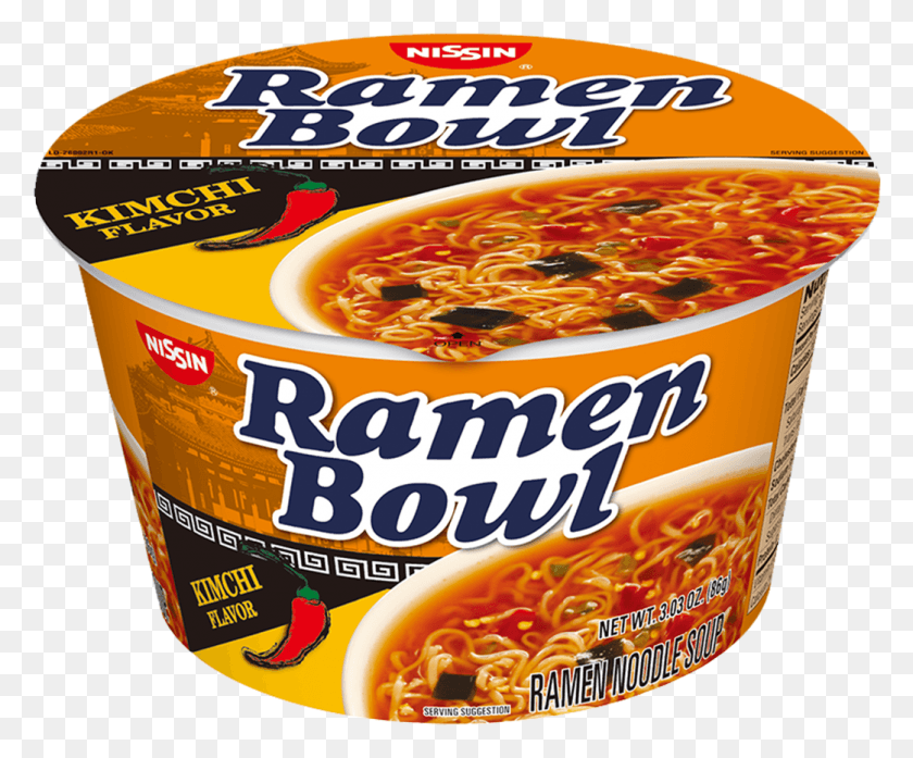 1042x852 Nissin Ramen Bowl Kimchi Flavor, Tin, Food, Can HD PNG Download