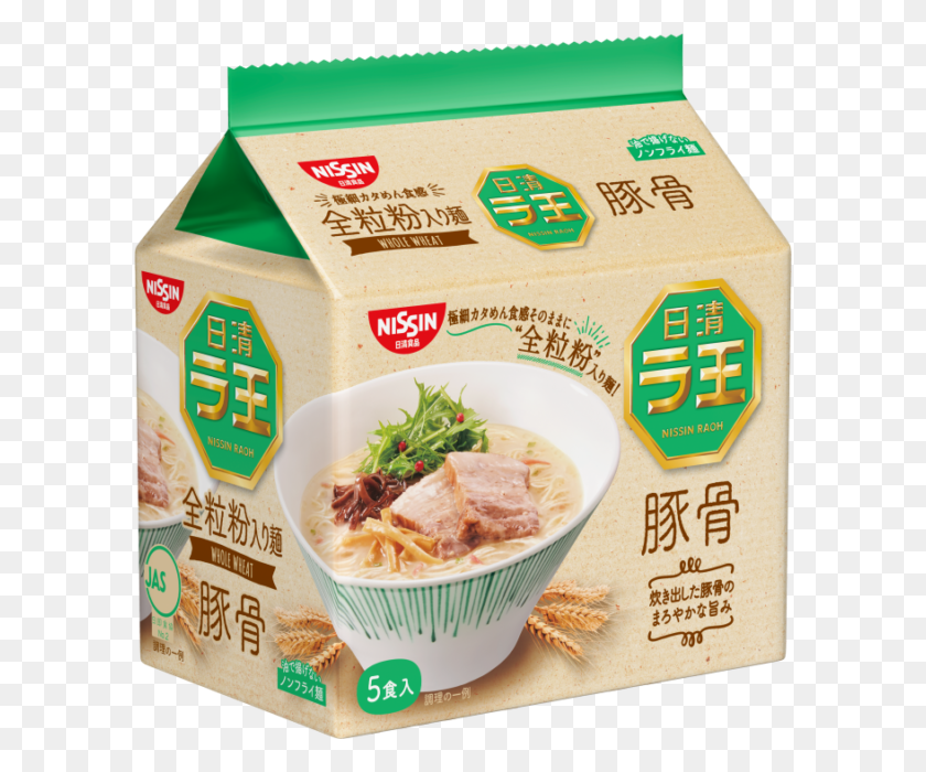 596x640 Nissin Raoh Tonkotsu Ramen Pig Bone Taste Japanese Nissin Raoh Whole Wheat, Food, Noodle, Pasta HD PNG Download
