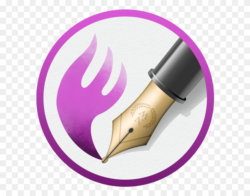 600x600 Nisus Writer Icon, Pen, Tape, Fountain Pen HD PNG Download