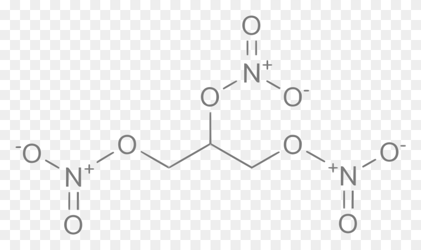 1177x665 La Estructura Química De Nitroglicerina Png