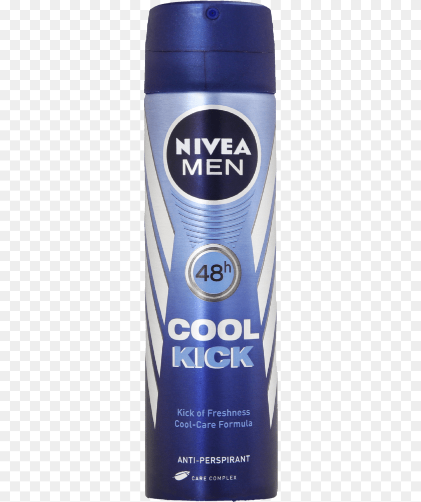 268x1001 Nivea Men Cool Kick Body Spray 150ml The Brand Outlet Nivea Deodorant For Men Cool Kick Spray 150ml, Cosmetics, Can, Tin Clipart PNG