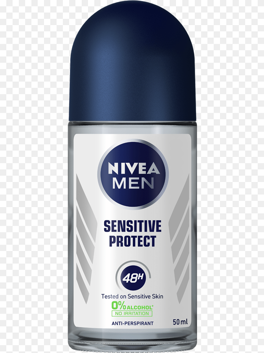 413x1125 Nivea Men Invisible Black Amp White Roll, Cosmetics, Deodorant, Can, Tin Sticker PNG