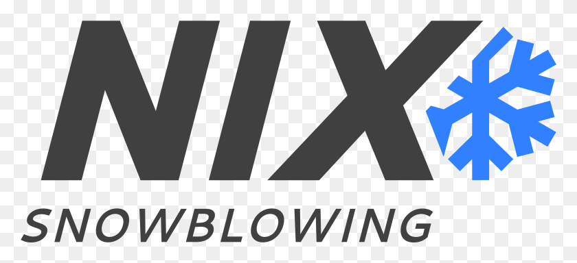 3963x1649 Nix Snowblowing Nix Snowblowing Majorelle Blue, Text, Alphabet, Word HD PNG Download