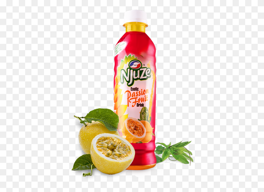 392x553 Njuze Passion Fruit Drink Juicebox, Juice, Beverage, Lemonade HD PNG Download