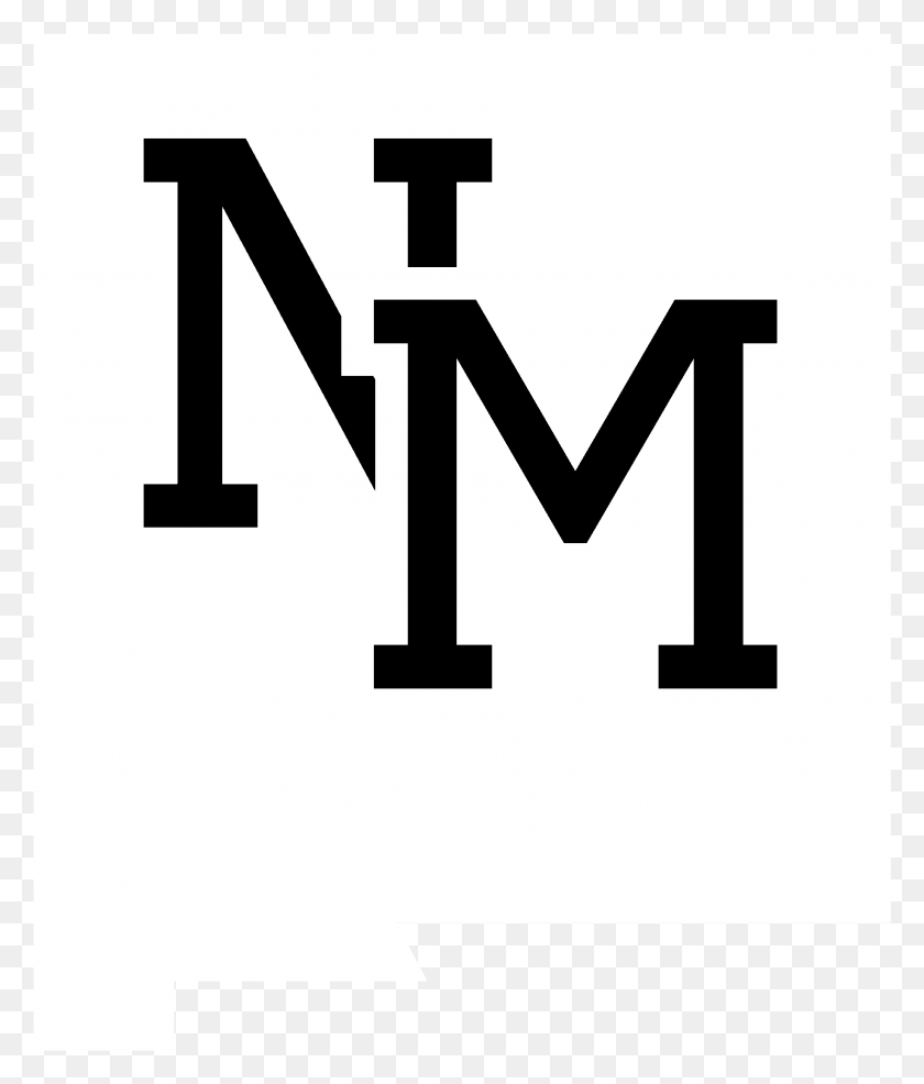 1845x2191 Nmsu Aggies Logo Black And White Portable Network Graphics, Cross, Symbol, Metropolis HD PNG Download