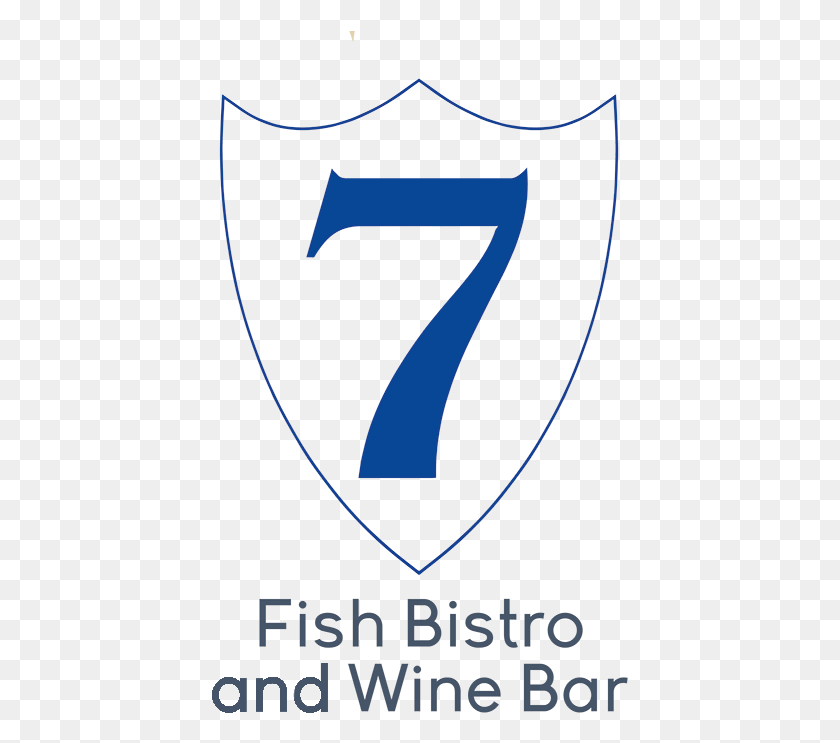 417x683 Эмблема No 7 Fish Bistro, Цифра, Символ, Текст Hd Png Скачать