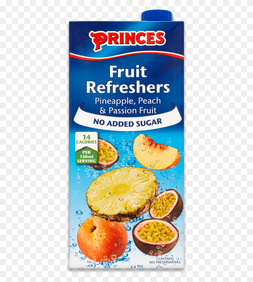 399x876 No Added Sugar Pineapple Peach Amp Passion Fruit Fruit Content Claims On Products, Plant, Burger, Food HD PNG Download