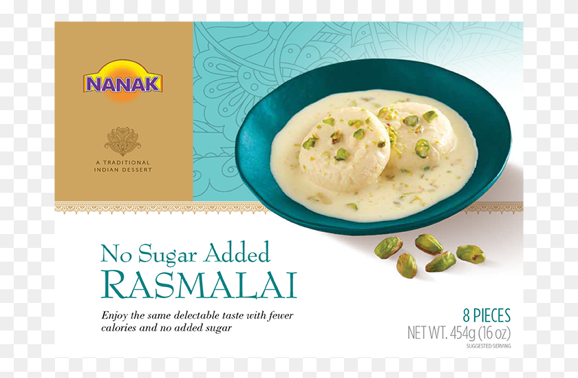 683x489 No Added Sugar Rasmalai Nanak Rasmalai Price, Meal, Food, Plant HD PNG Download