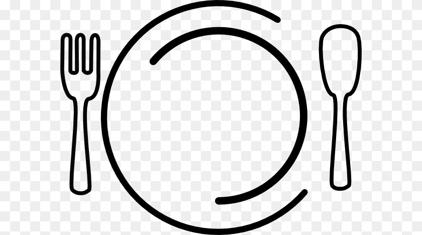 No Background Black Clip Art, Cutlery, Fork Clipart PNG
