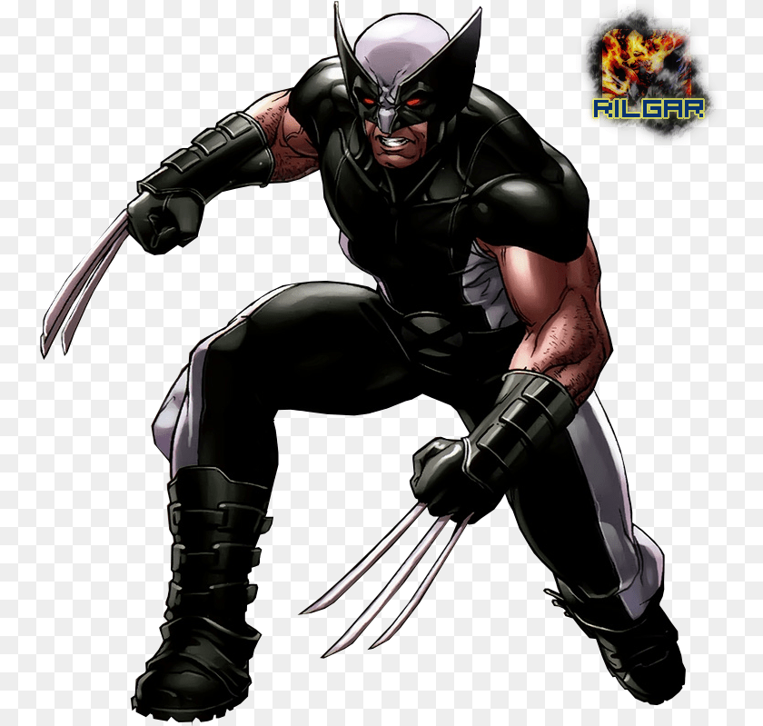 755x799 No Caption Provided Marvel Wolverine X Force, Adult, Male, Man, Person Sticker PNG