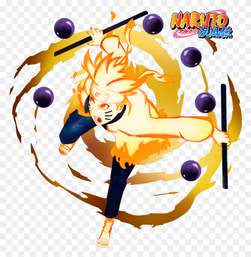 853x874 No Caption Provided Naruto Rikudou Bijuu Mode, Juggling, Bowling, Ball HD PNG Download
