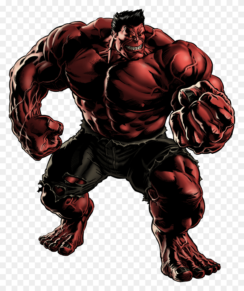 2444x2941 No Caption Provided Red Hulk, Person, Human, Hand HD PNG Download