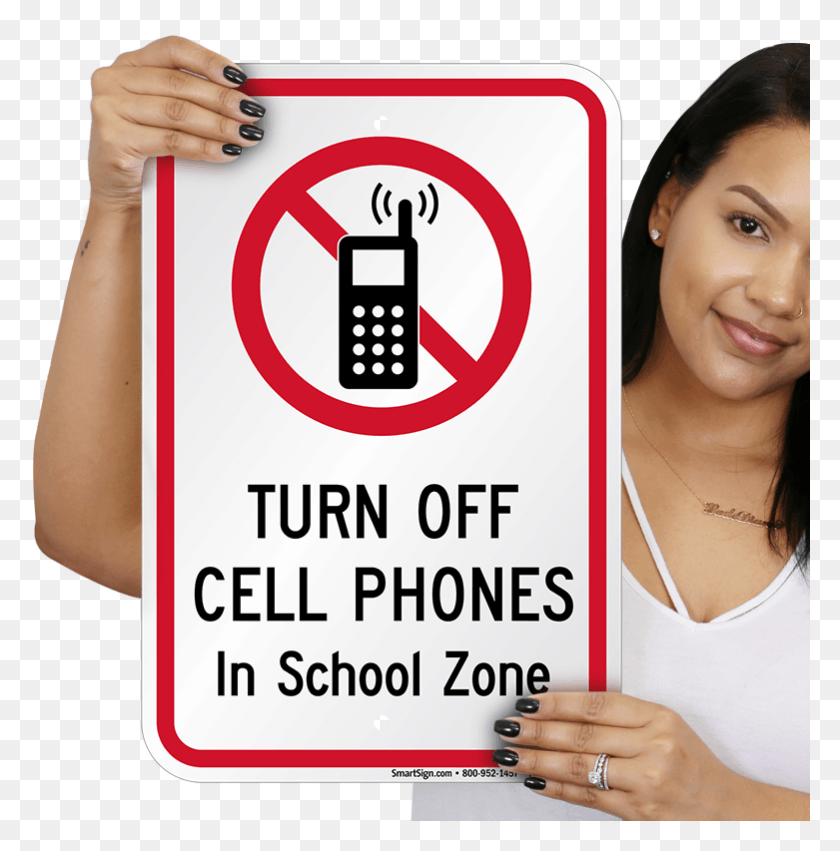 781x793 No Cell Phone In School Sign Please No Cell Phone Sign, Person, Human, Text HD PNG Download