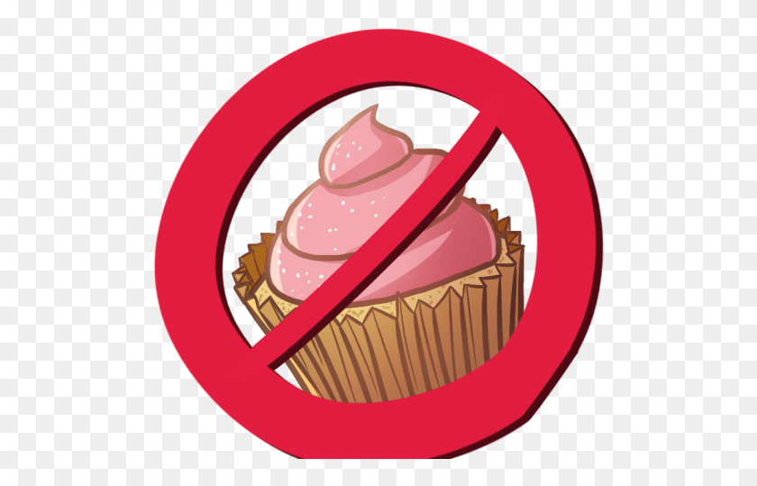 501x479 No Cupcakes For You Cupcake, Label, Text, Cream HD PNG Download