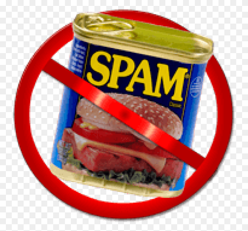 751x723 No Email Spam Spam Can, Tin, Canned Goods, Aluminium HD PNG Download
