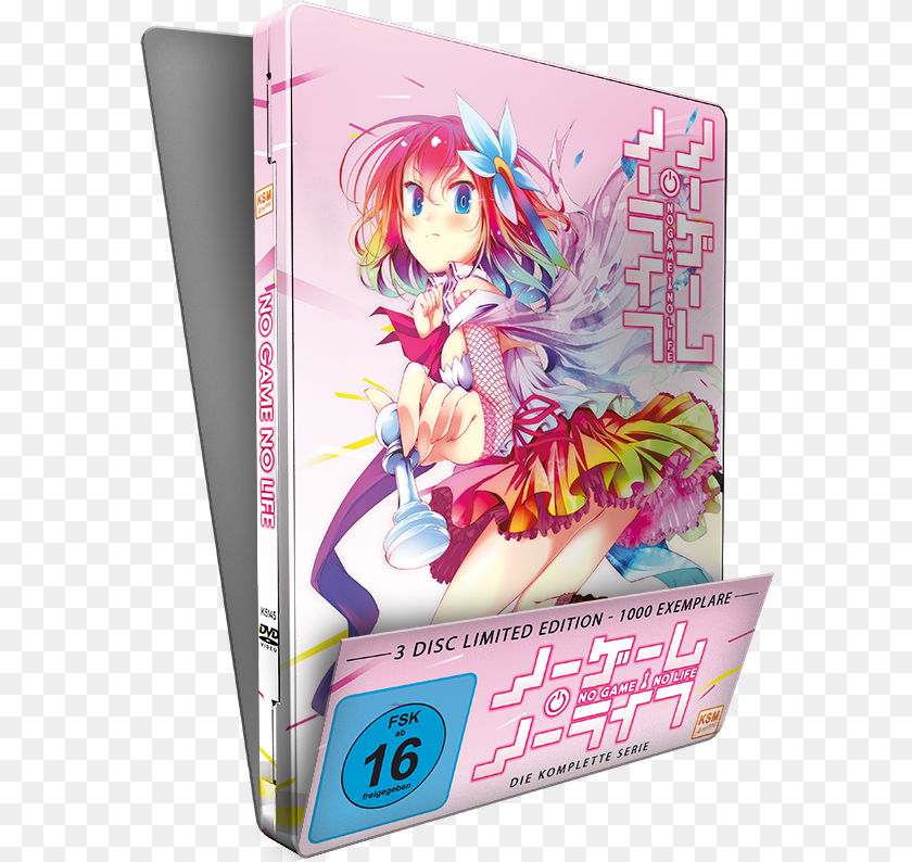 585x794 No Game Life Episode 1 12 Die Gesamtedition Im Limitierten Futurepak Dvd Fictional Character, Book, Comics, Publication, Baby Transparent PNG