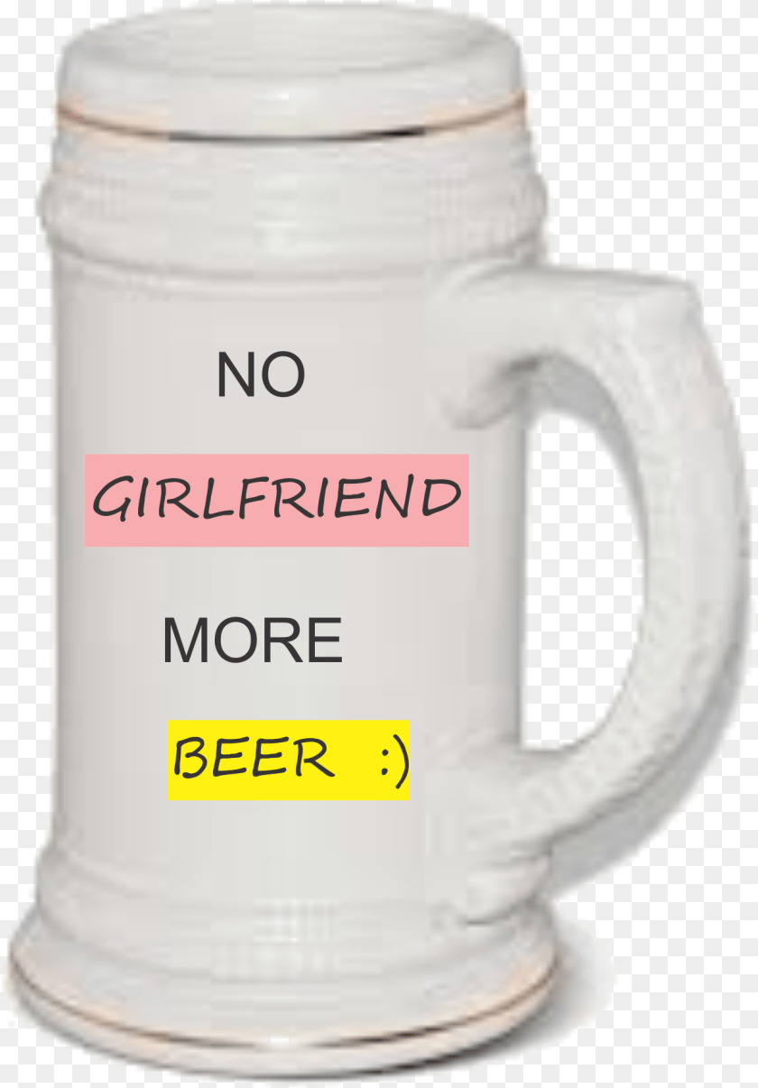 1235x1773 No Girlfriend More Beer Mug Beer Stein, Cup, Bottle, Shaker Clipart PNG