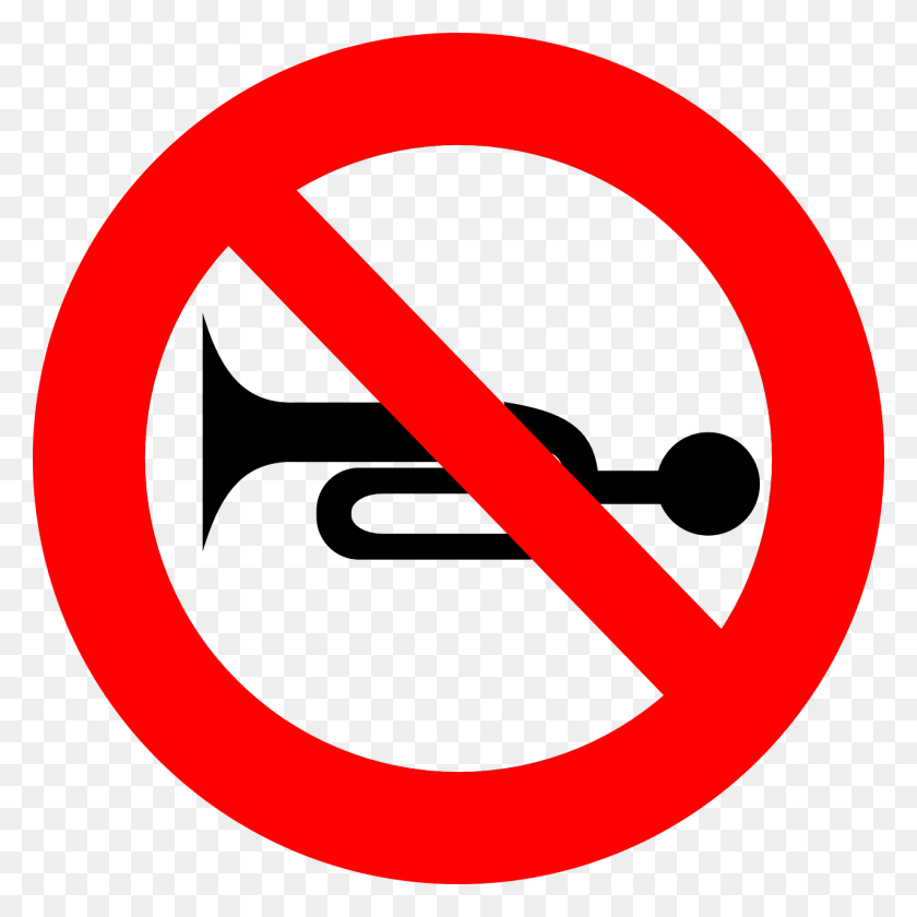 1280x1280 No Honking Please No Honking Signs, Symbol, Road Sign, Sign HD PNG Download