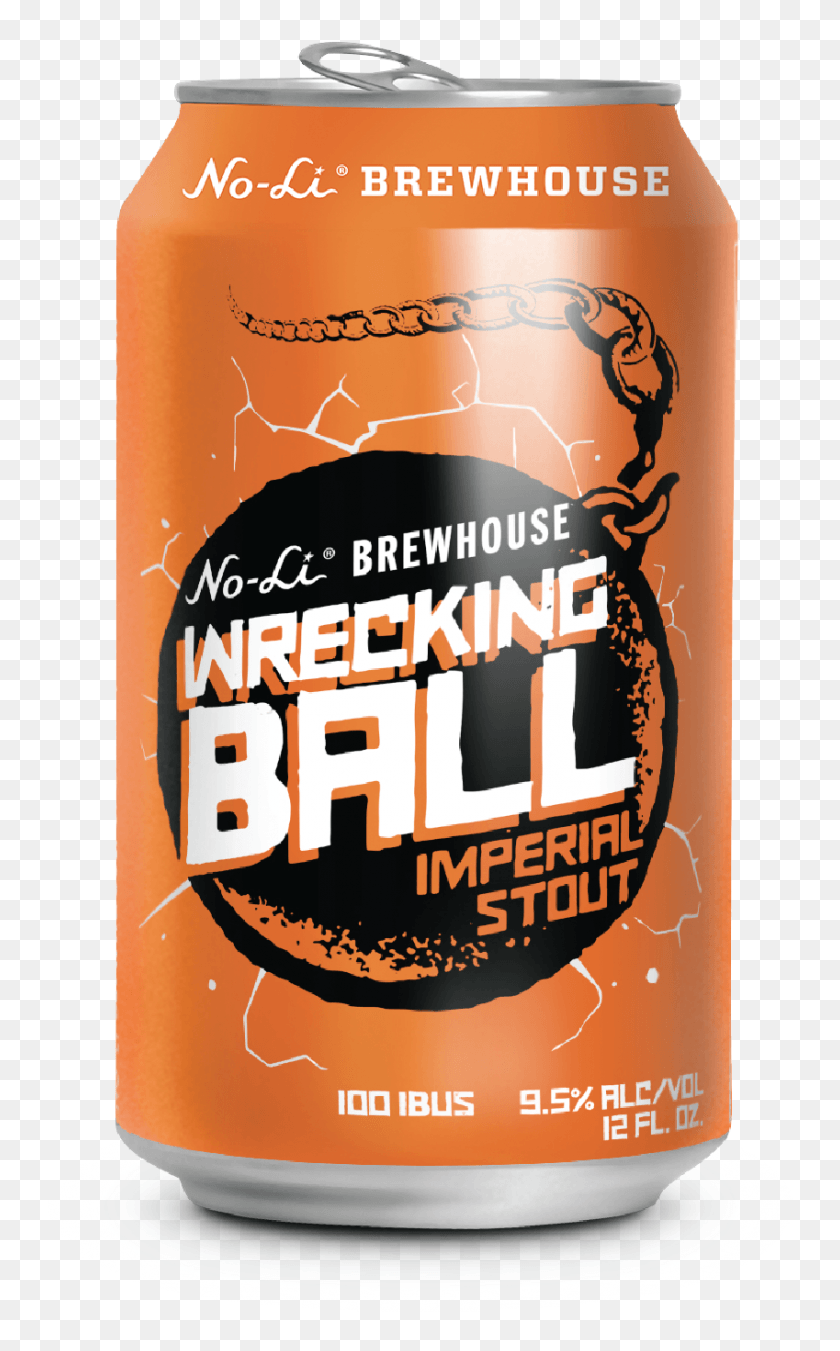 849x1406 No Li Brewhouse Releases New Wrecking Ball Imperial Guinness, Beverage, Drink, Bottle HD PNG Download