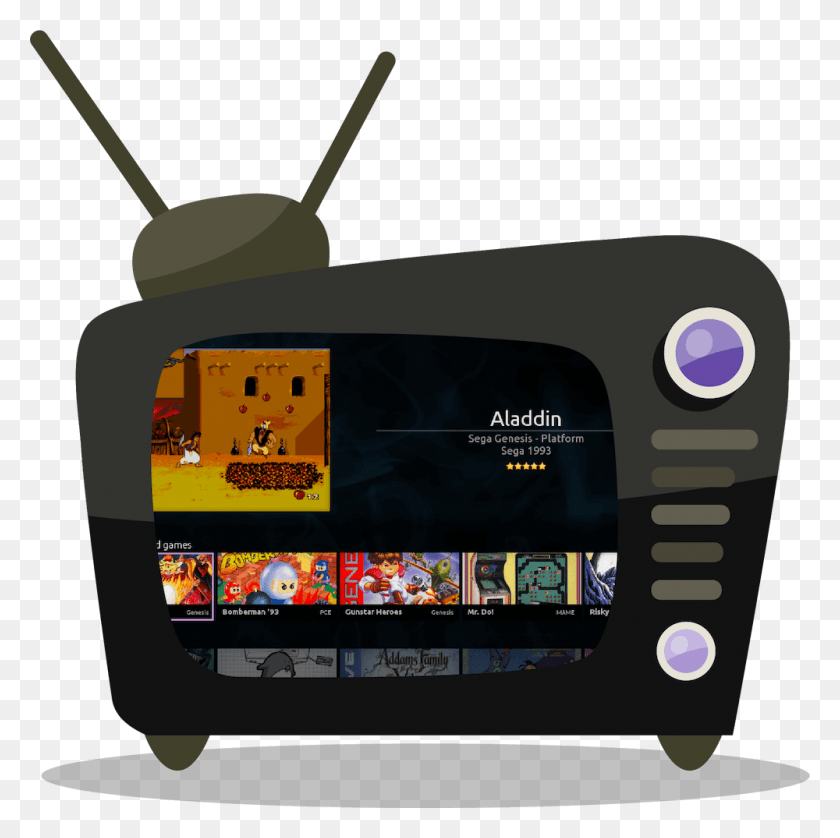1000x998 Независимо От Размера Вашего Экрана, Приложение Играет На Телевидении Клипарт, Электроника, Аркадный Игровой Автомат, Pac Man Hd Png Скачать
