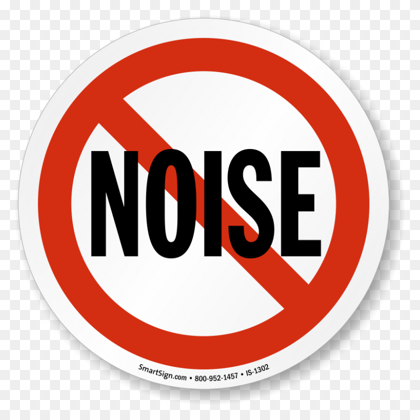 800x800 No Noise Cliparts No Noise Clipart, Symbol, Text, Label HD PNG Download