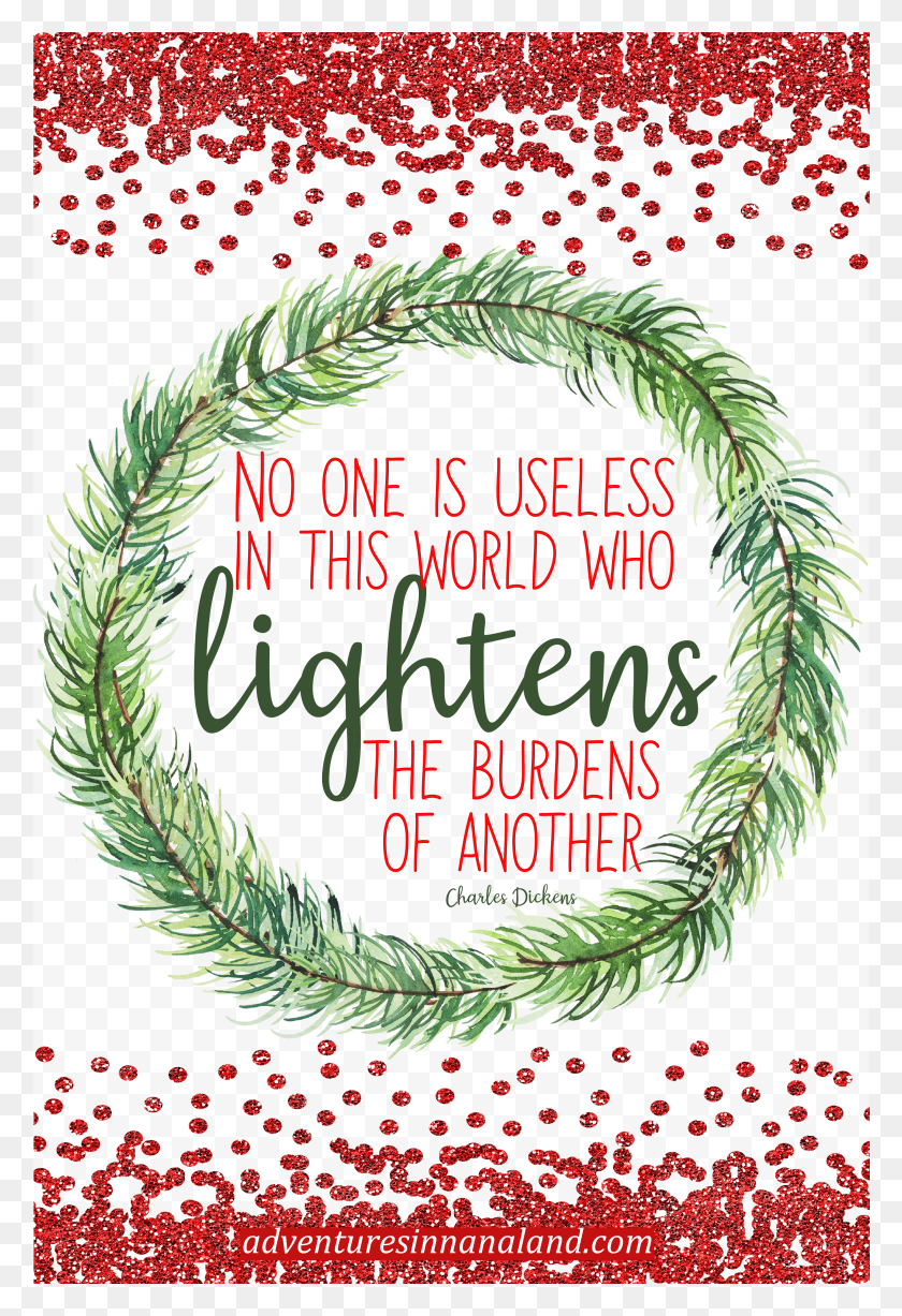 3068x4592 No One Is Useless In This World Who Lightens The Burdens Wreath HD PNG Download