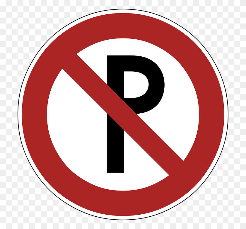 720x720 No Parking Sign Signage Road Sign Restricted, Symbol, Stopsign HD PNG Download