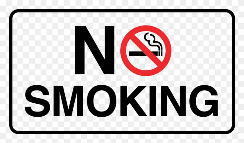 853x475 No Smoking Sign Smoking, Symbol, Road Sign, Stopsign HD PNG Download