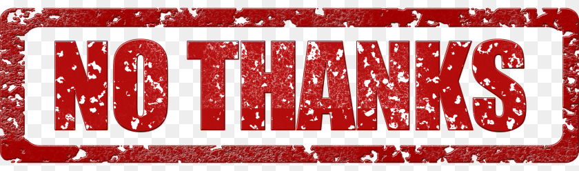 1920x567 No Thanks Stamp Maroon, Text Clipart PNG