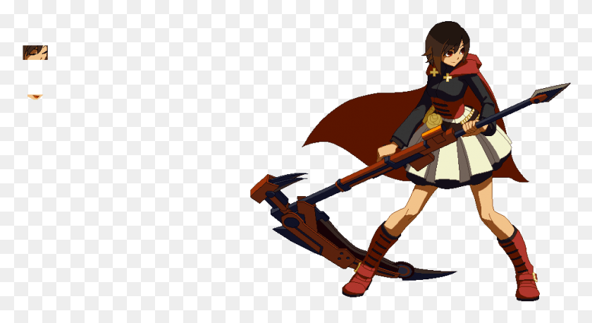 952x486 Noah Fence But Sol Ruby Is The Funniest Thing To Me Bbtag Ruby Rose Sprite, Person, Human, Vegetation HD PNG Download