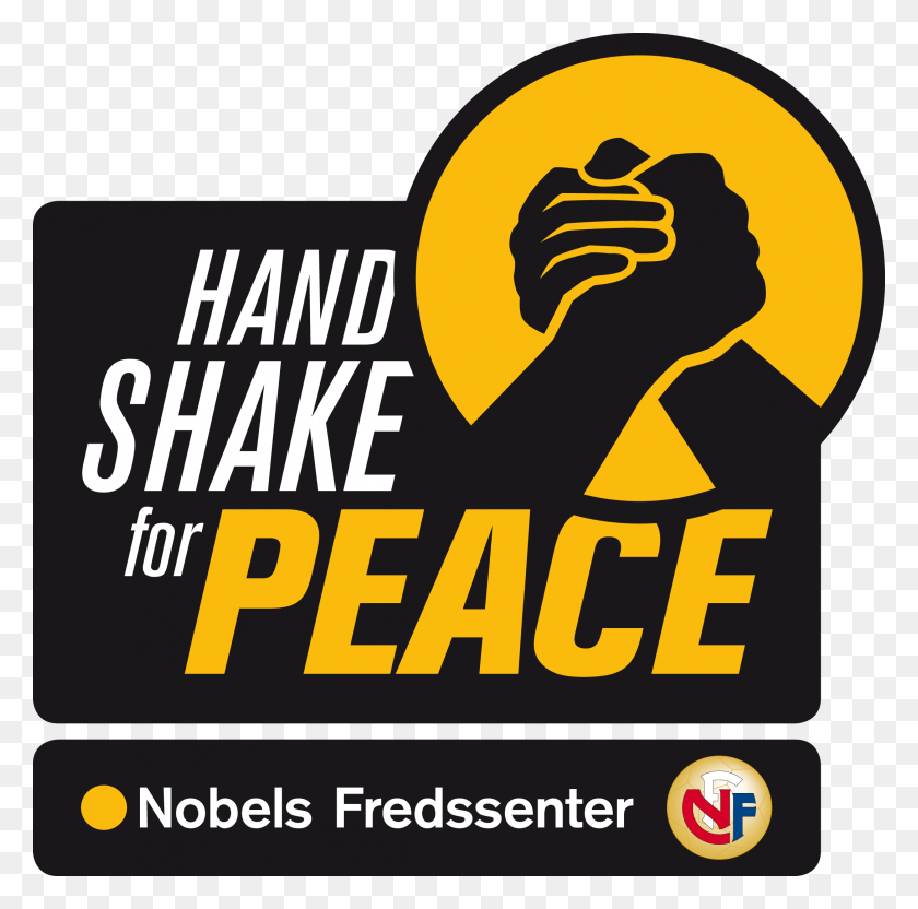 2174x2153 Nobel Peace Centre To Withdraw From Handshake For Handshake For Peace Logo, Hand, Poster, Advertisement HD PNG Download