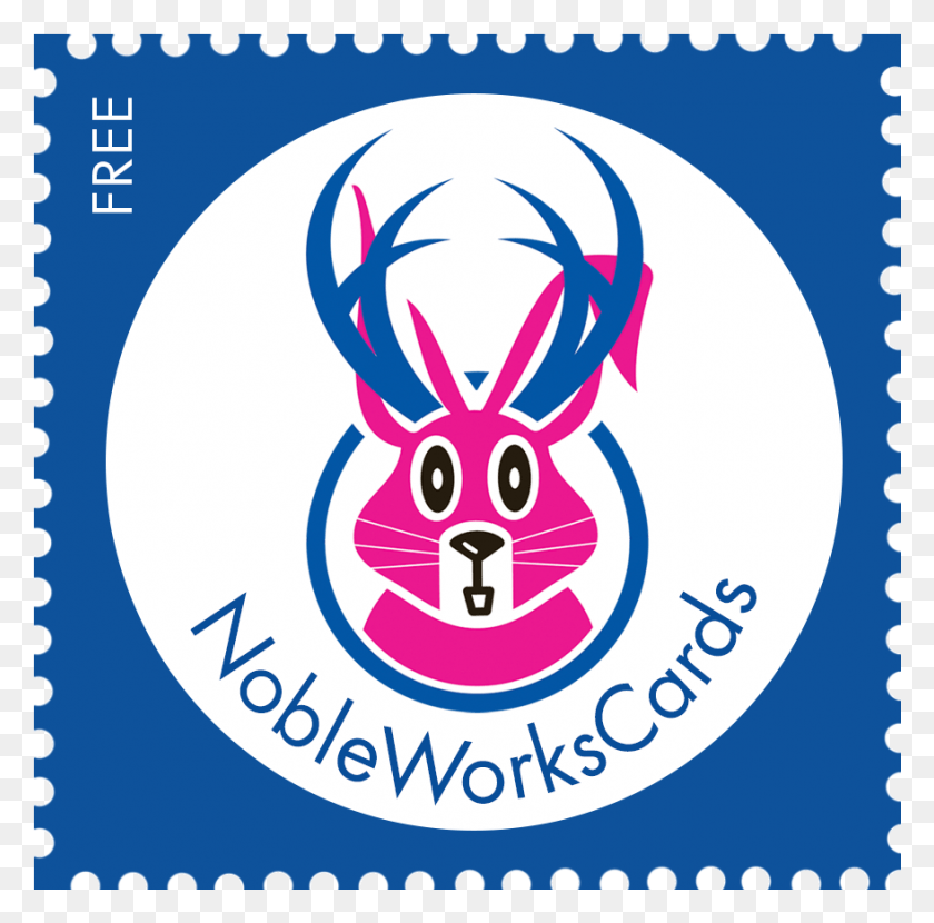 879x868 Noble Works Cards Logo, Poster, Advertisement, Postage Stamp HD PNG Download
