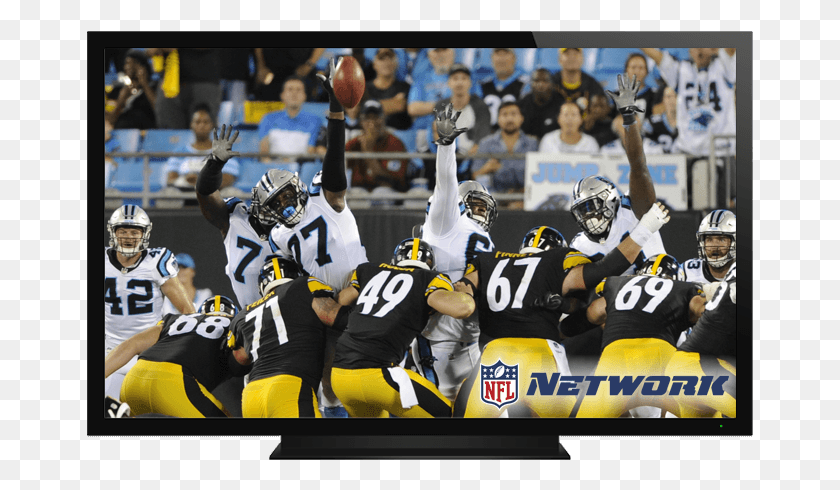 667x430 Nobody Does Football Like Nfl Network On Dish Nfl Now, Helmet, Clothing, Apparel HD PNG Download