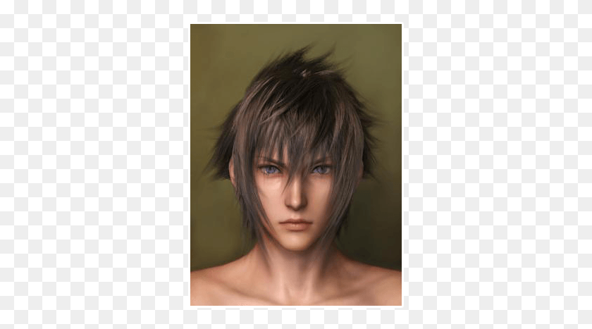 307x407 Noctis, Hair, Face, Person HD PNG Download