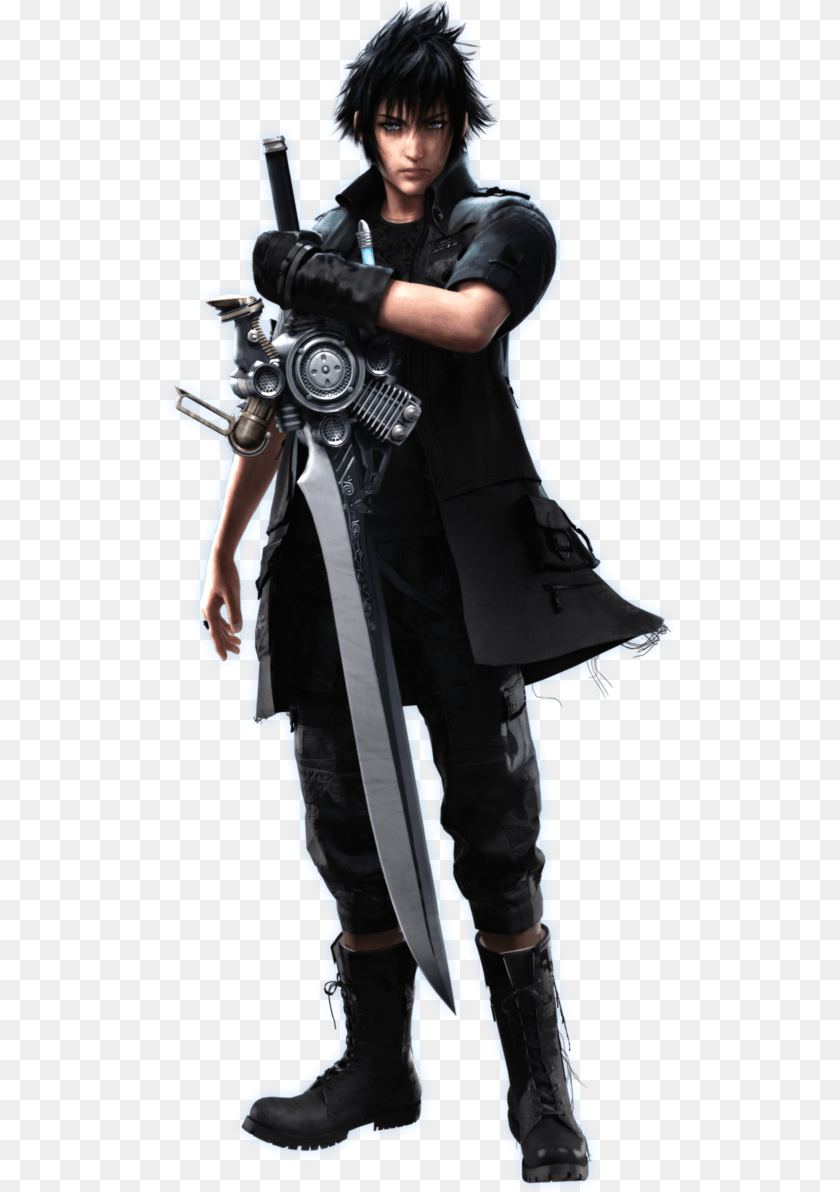 517x1192 Noctis Final Fantasy Xv New Empire Noctis, Clothing, Costume, Person, Adult PNG