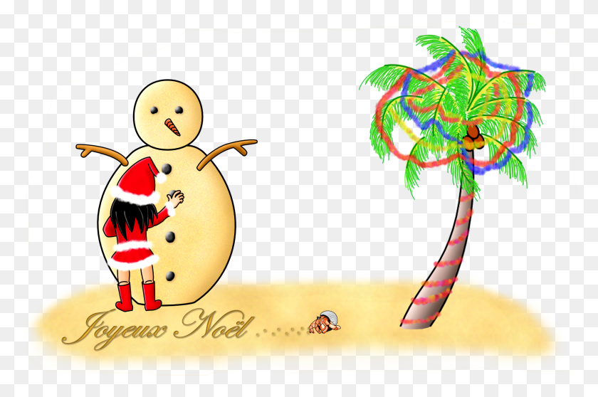 1800x1150 Noel Tropical Cartoon, Snowman, Winter, Snow HD PNG Download