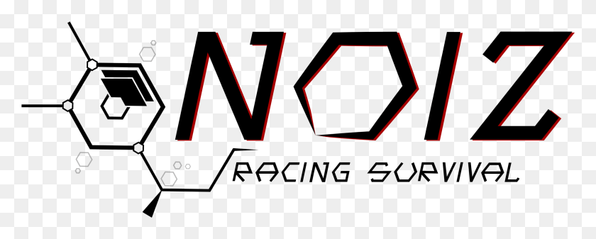 2441x867 Noiz Racing Survival Graphic Design, Text, Symbol, Triangle HD PNG Download