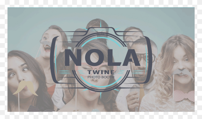 1026x576 Nola Twine Photo Booth Rental Logo Poster, Person, Human, Text HD PNG Download