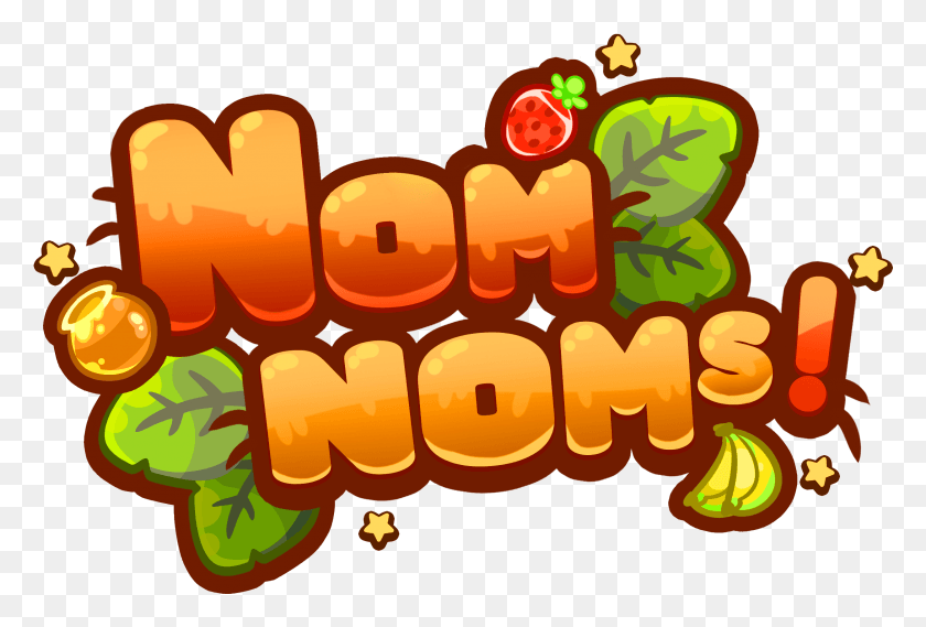 2500x1632 Nomnoms Cute Logo Mobile Game, Graphics, Plant HD PNG Download