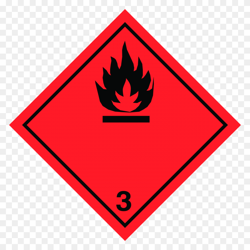 3000x3000 Non Flammable Non Toxic Gases Clase 3 Liquidos Inflamables, Symbol, Triangle, Sign HD PNG Download